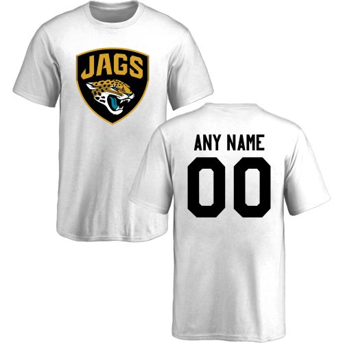 Youth Jacksonville Jaguars Design-Your-Own Short Sleeve Custom NFL T-Shirt